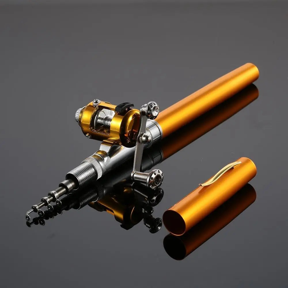 Ultra-Compact Pocket Fishing Rod – Lightweight and Portable Angling Gear