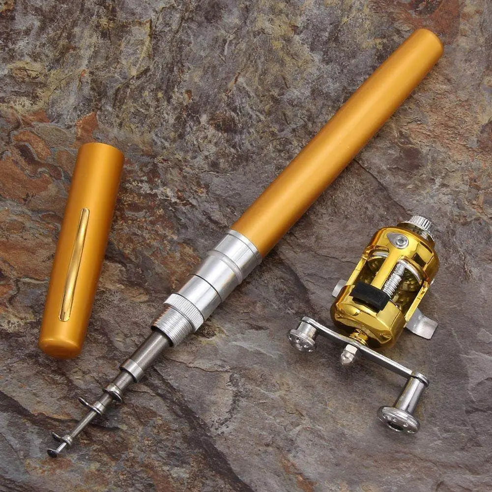 Ultra-Compact Pocket Fishing Rod – Lightweight and Portable Angling Gear