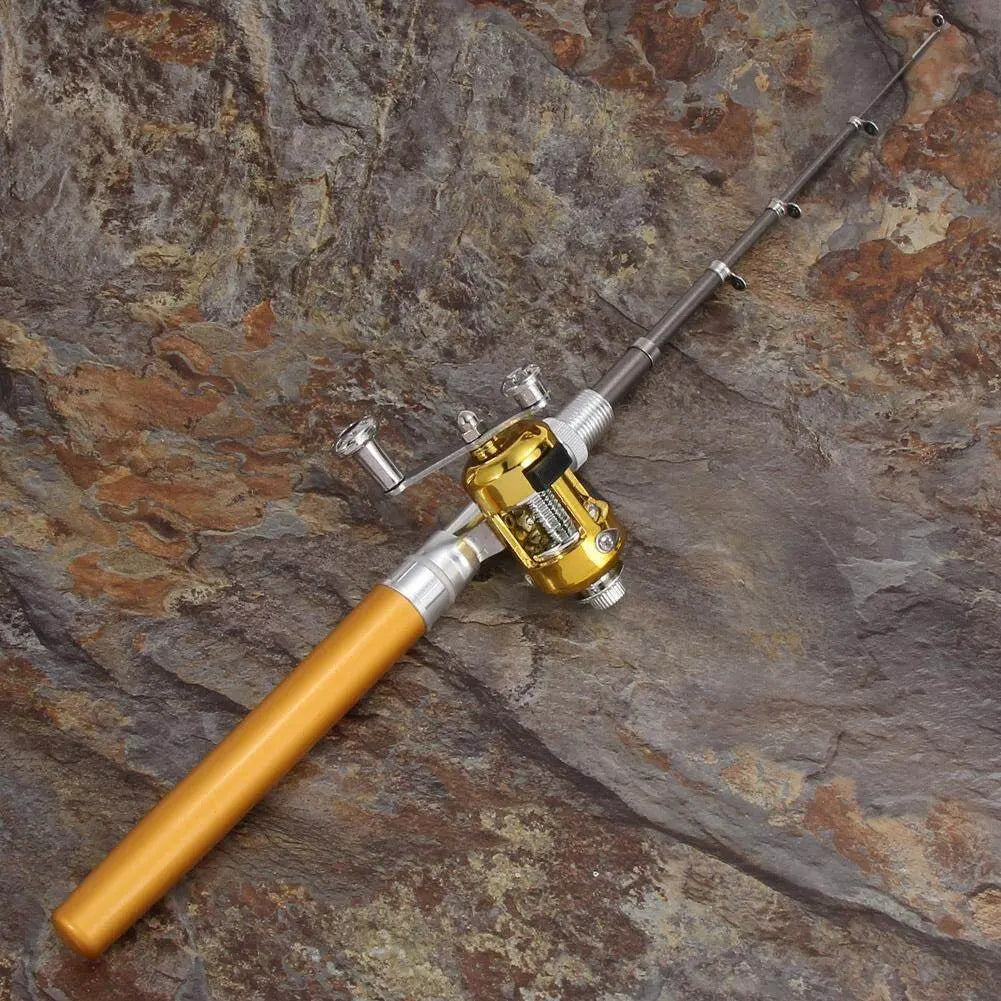 Ultra-Compact Pocket Fishing Rod – Lightweight and Portable Angling Gear