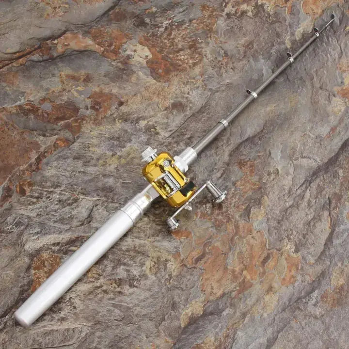 Ultra-Compact Pocket Fishing Rod – Lightweight and Portable Angling Gear