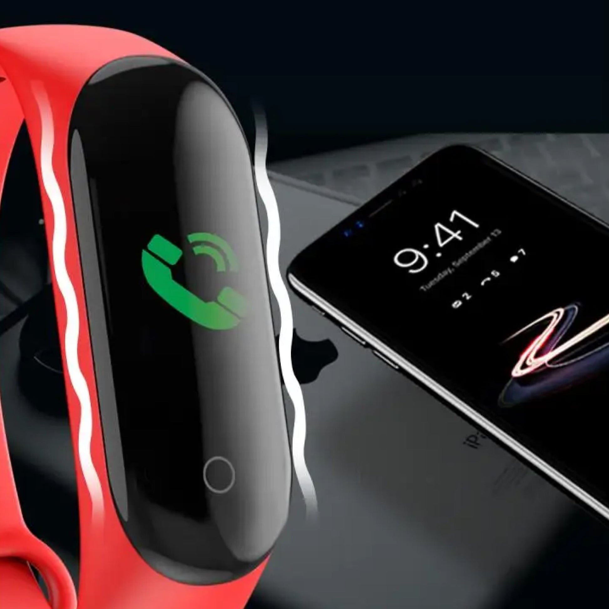 Smartwatch with Heart Rate and Blood Pressure Monitoring