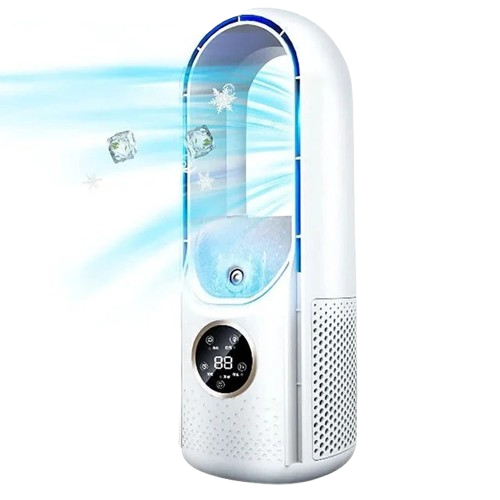 Blade-Free Quiet Portable Cooler for Efficient Airflow