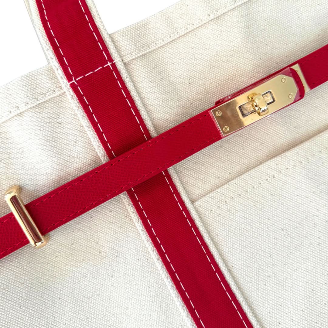 Premium Canvas Tote with Steel Reinforcements