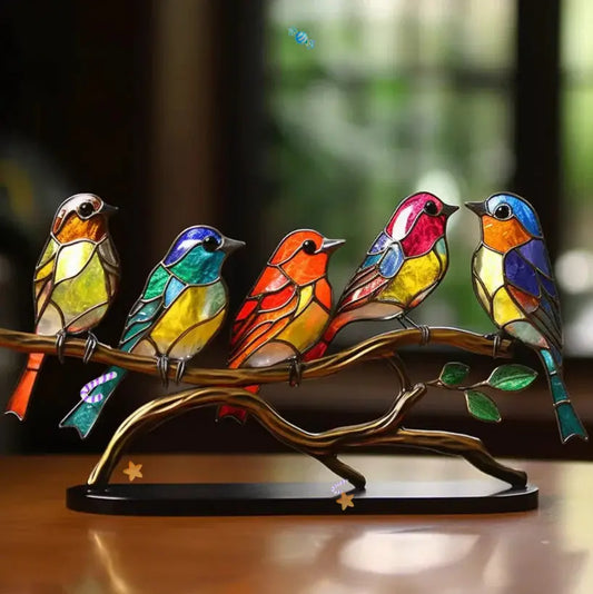 Bird Ornament for Window Décor