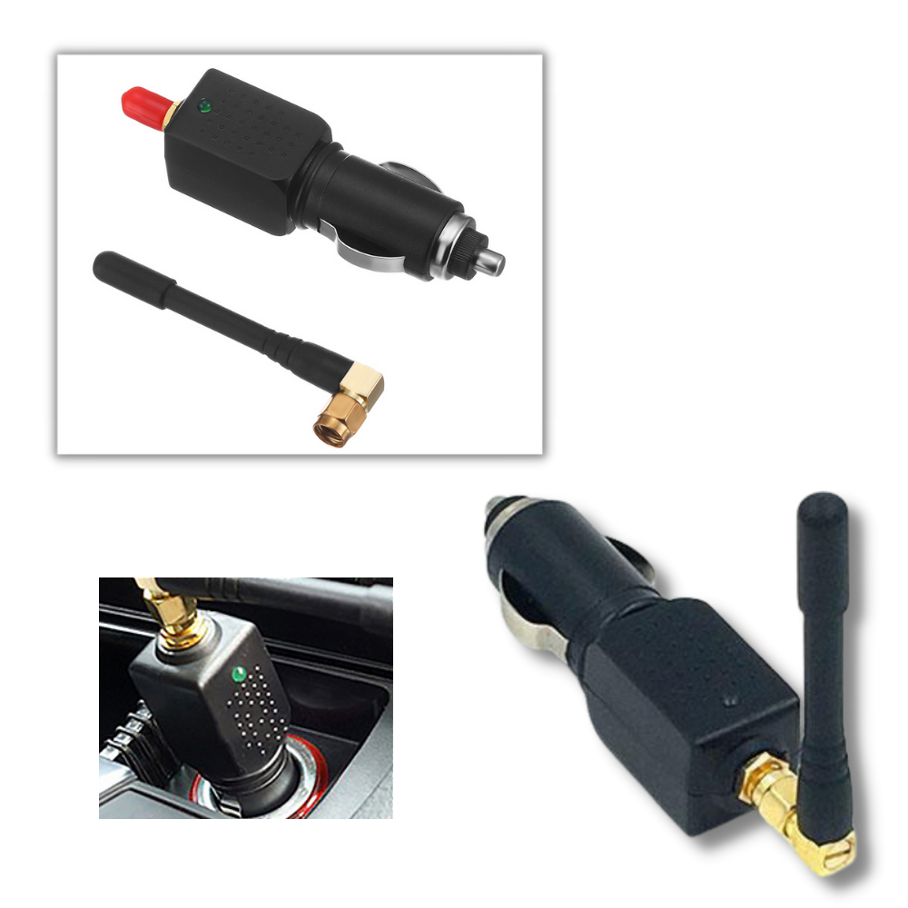 Portable Car GPS Jammer | 12V Privacy Protector for Vehicle