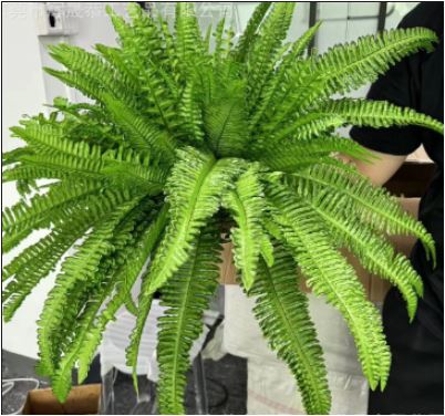 UV-Resistant Faux Boston Fern with Adjustable Stems