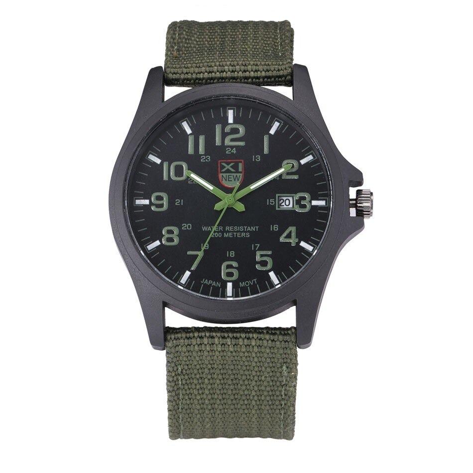 AdventureTime Tactical Men's Watch – Waterproof, Shockproof, LED Display