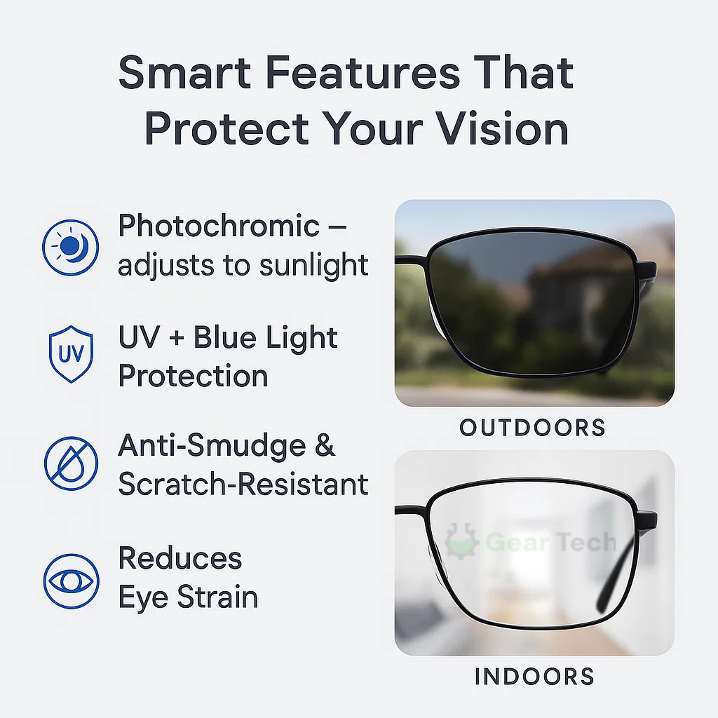 Progressive Multifocal Eyewear for All-Distance Clarity