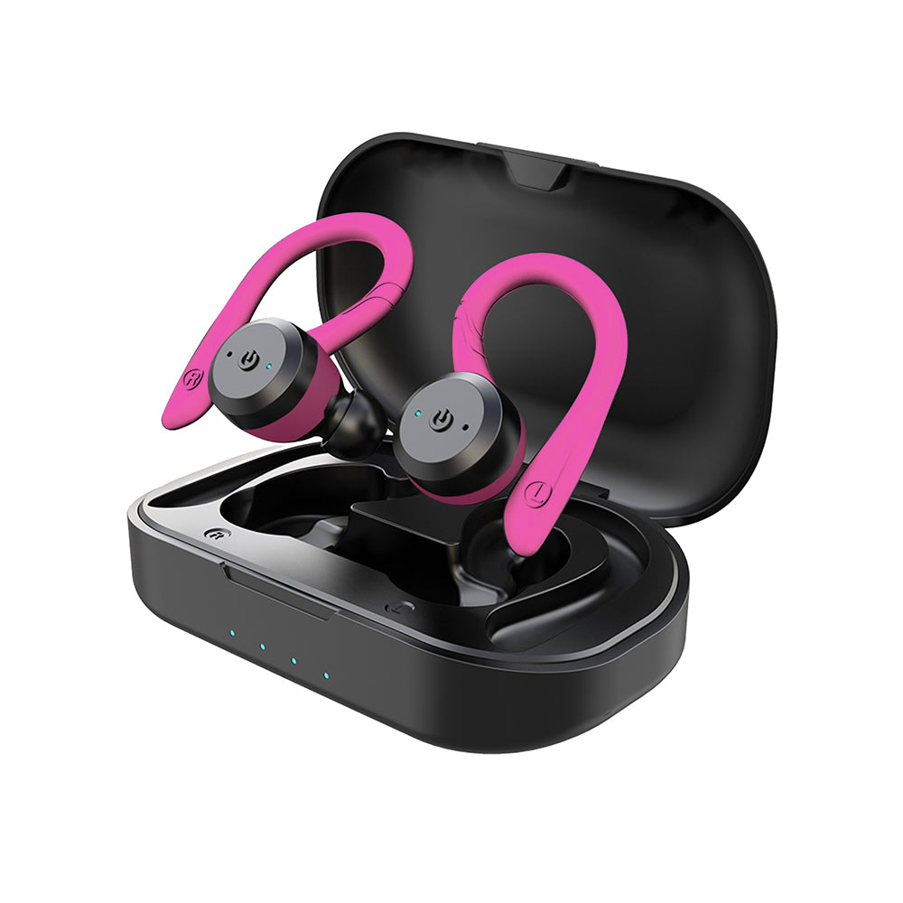 Waterproof Bluetooth Sport Earbuds – 20H Playtime, IPX7 for Swimming & Fitness