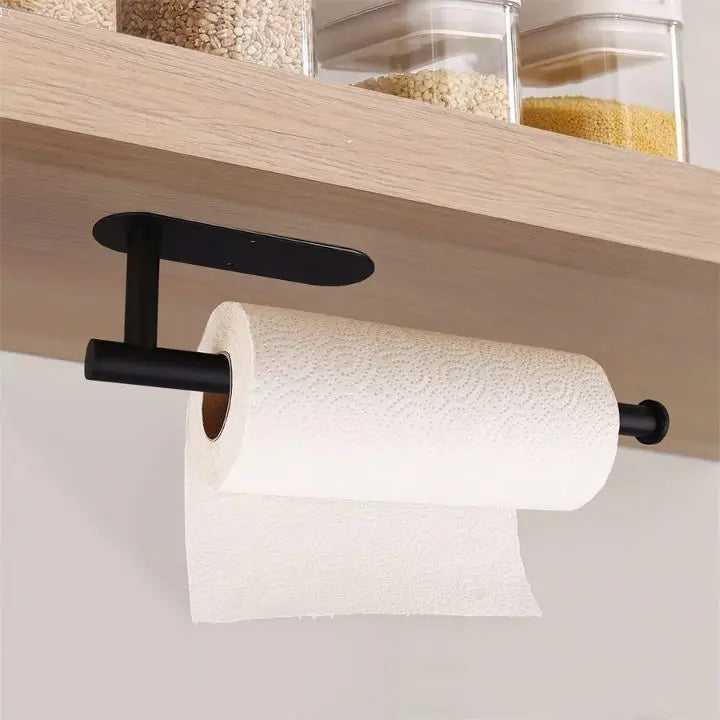 Elegant Space-Saving Kitchen Towel Holder – No Drilling Required