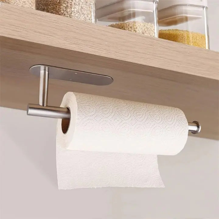 Elegant Space-Saving Kitchen Towel Holder – No Drilling Required