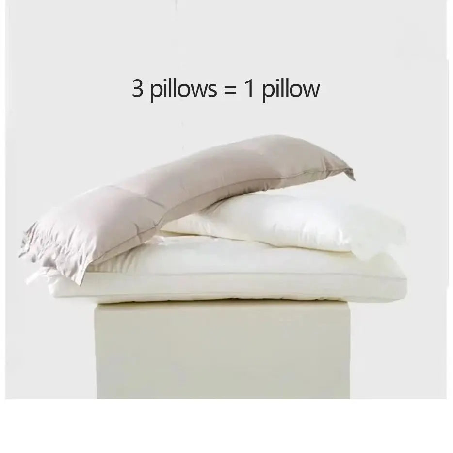 Ergonomic Dual-Layer Travel Neck Pillow with Adjustable Support