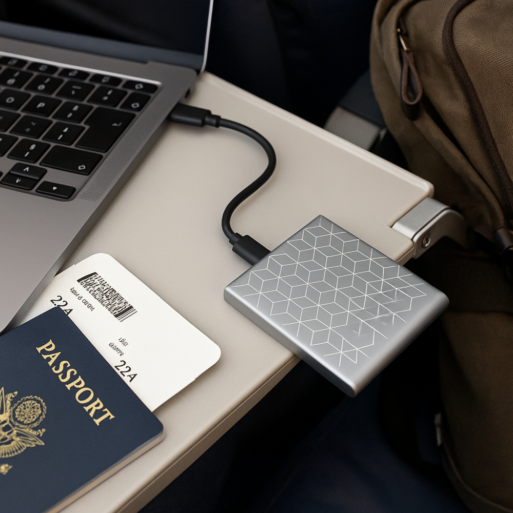 Portable High-Speed SSD External Solid State Drive for Fast Data Storage