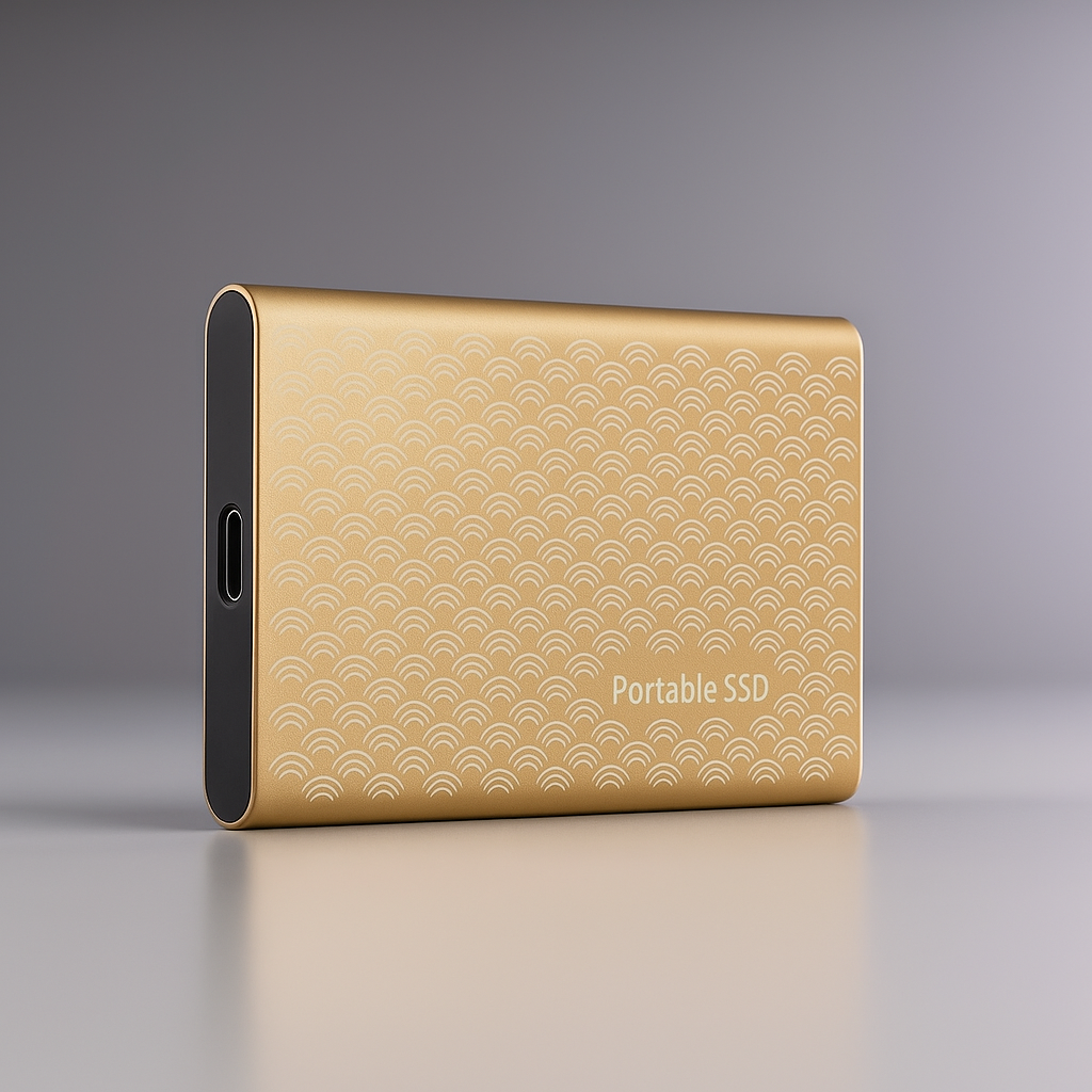 Portable High-Speed SSD External Solid State Drive for Fast Data Storage