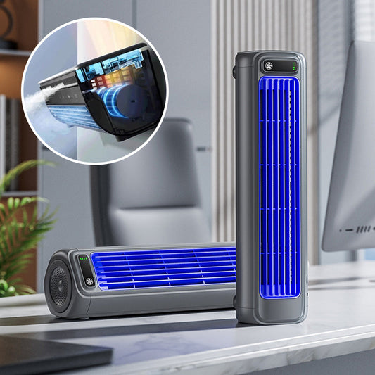 Wall-Mountable Portable AC with Quick Cooling & Durable Battery for Home/Office