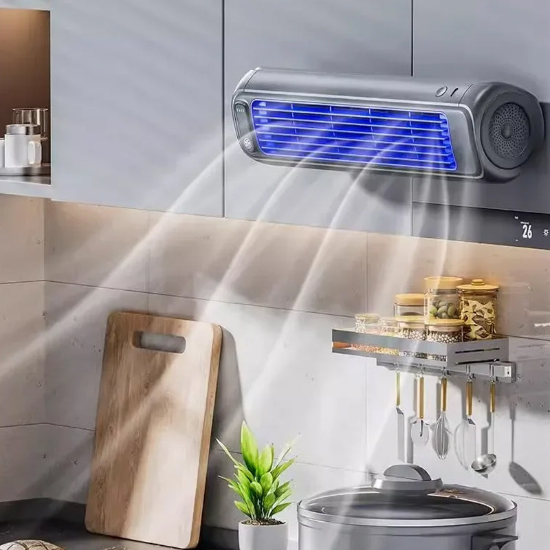 Wall-Mountable Portable AC with Quick Cooling & Durable Battery for Home/Office