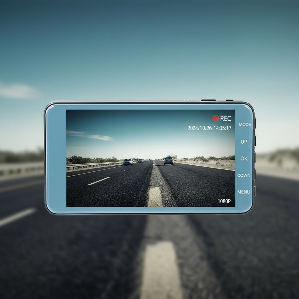 Front and Rear Night Vision Dash Cam for Cars