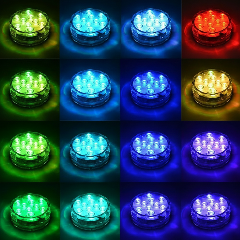 Waterproof Magnetic LED Lamp with Remote Control
