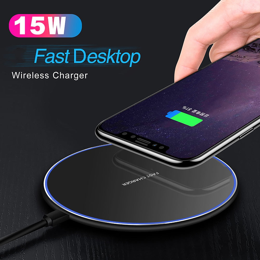 30W Fast Wireless Charger | USB-C MagSafe Pad for iPhone, Samsung & Android