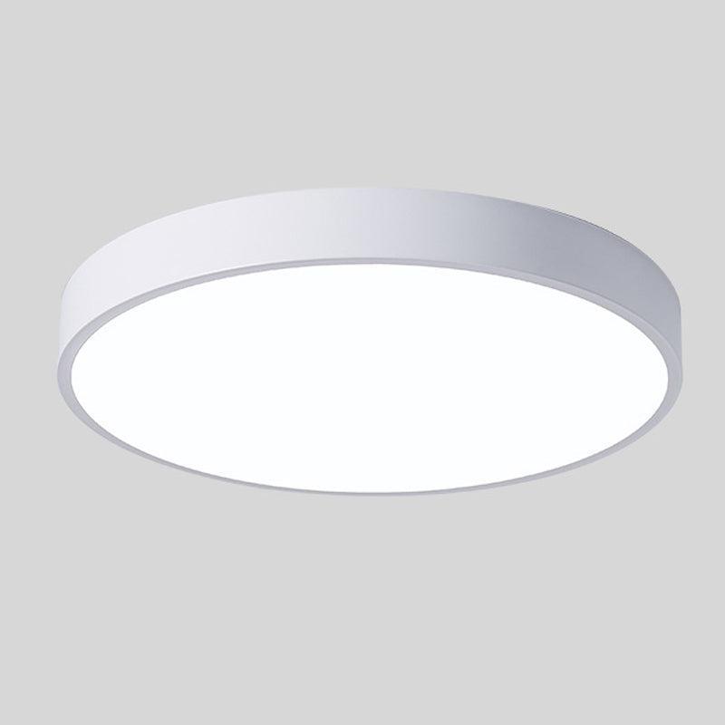 Scandinavian Round LED Ceiling Light | Soft Glow, Minimalist Style for Any Room