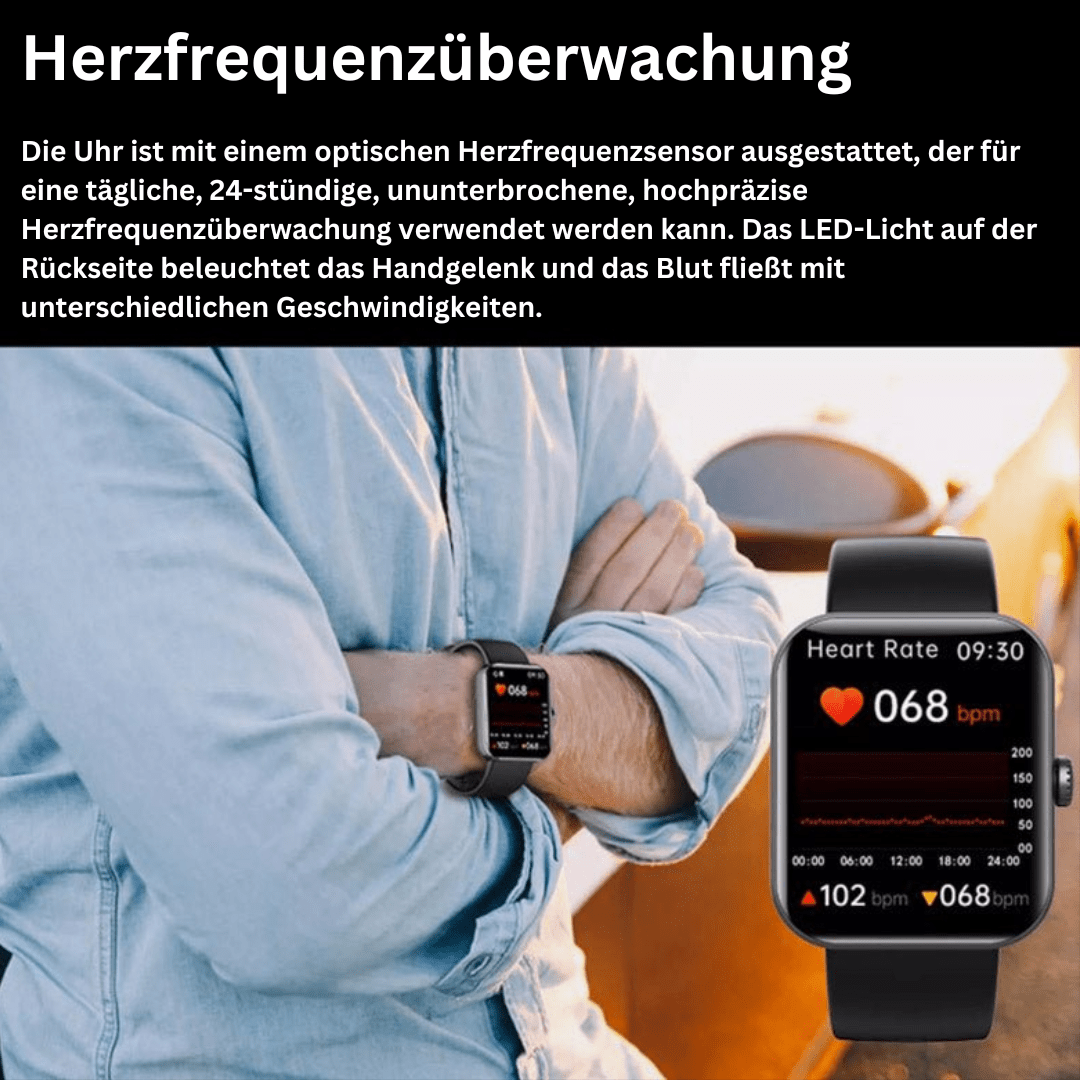 Health Watch – Needle-Free Blood Sugar Tracking & Real-Time Vital Monitoring