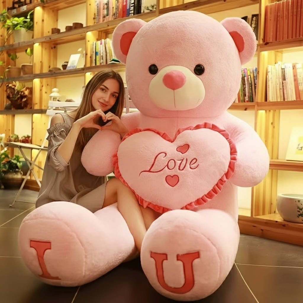 Giant Plush Teddy Bear – Oversized Cuddly Companion for Comfort and Relaxation