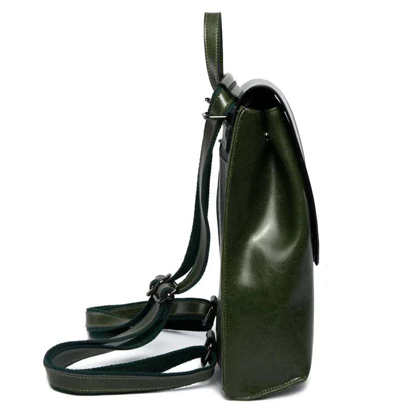 Trendy Women's Leather Backpack – Stylish, Versatile, and Eco-Friendly Design
