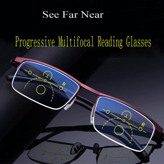 Progressive Multifocal Eyewear for All-Distance Clarity