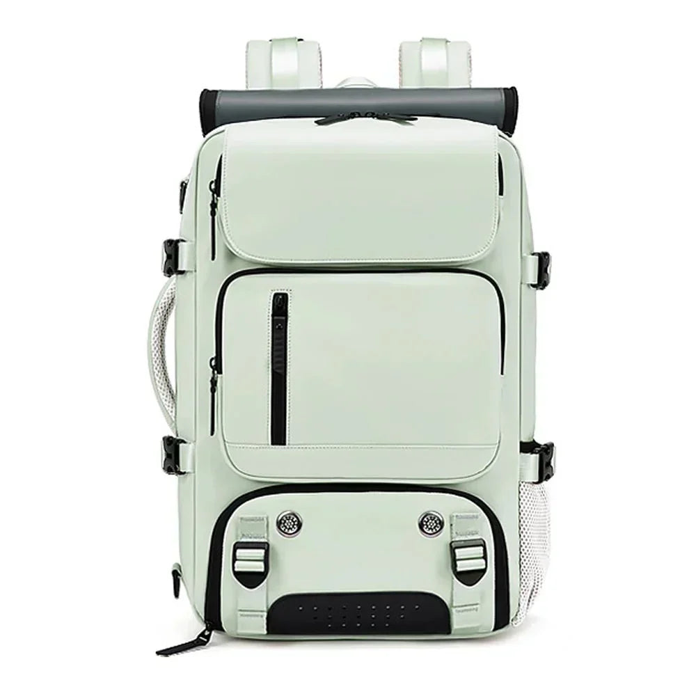 Large Waterproof Backpack for Travel with USB Charging Port
