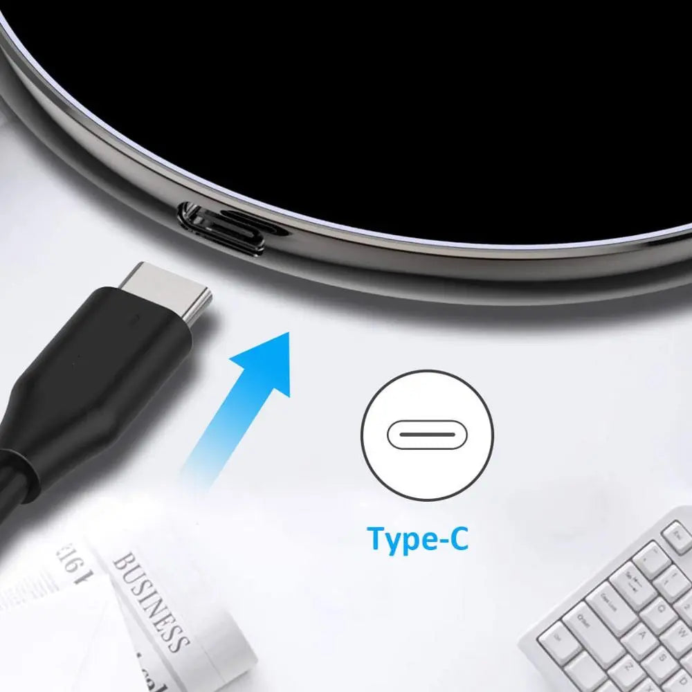 30W Fast Wireless Charger | USB-C MagSafe Pad for iPhone, Samsung & Android