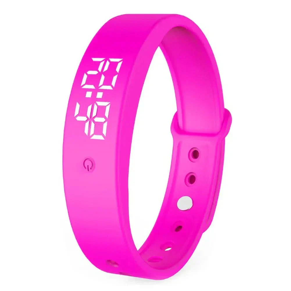 Waterproof Smartwatch with Vibration Alerts and Health Monitoring