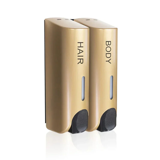 Wall-Mounted Bathroom Shower Dispenser for Shampoo and Conditioner