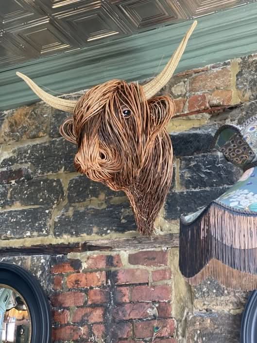 Rustic Cow Head Wall Art for Distinctive Home Decor