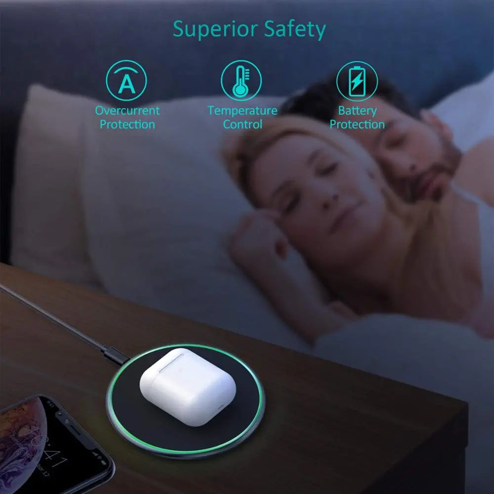 30W Fast Wireless Charger | USB-C MagSafe Pad for iPhone, Samsung & Android