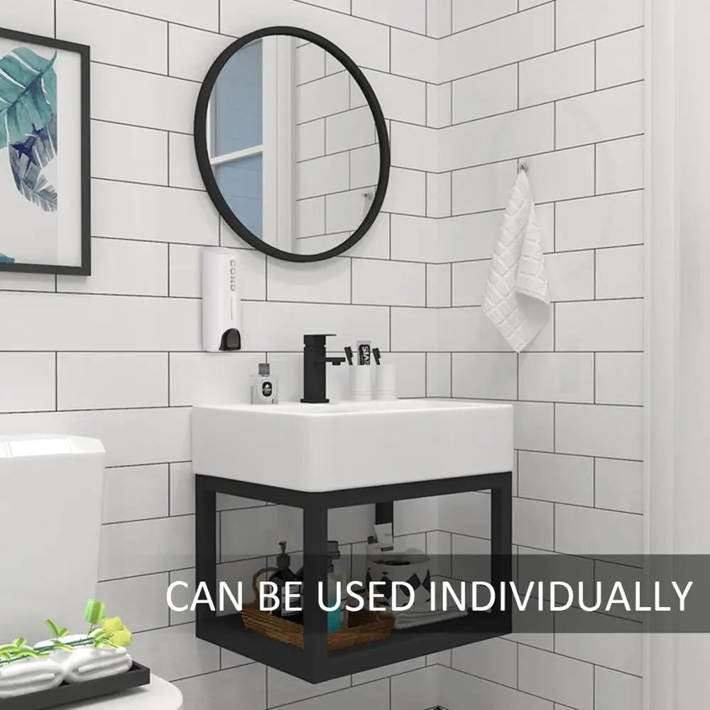Wall-Mounted Bathroom Shower Dispenser for Shampoo and Conditioner