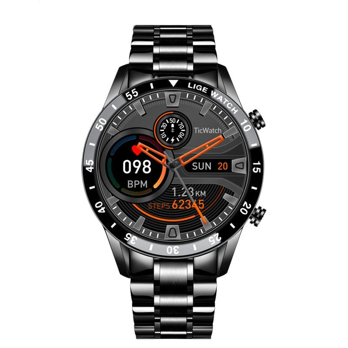 Luxury 4G Smartwatch with Calling, GPS, and Health Tracking Features