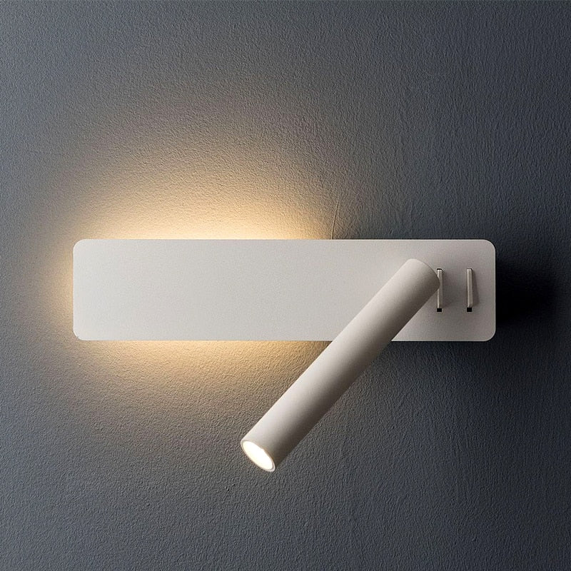 Swivel LED Bedside Reading Light with Adjustable Brightness