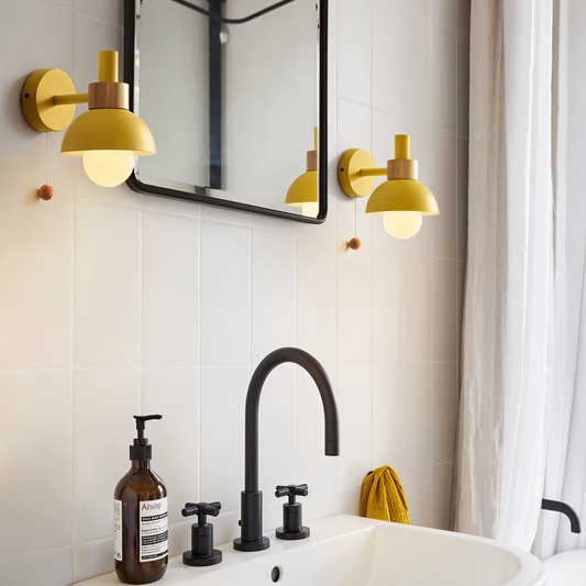 Pastel Accent Wall Lamp for Bedrooms and Living Spaces