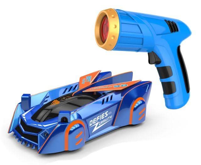 Laser-Guided Wall-Climbing RC Car for Kids