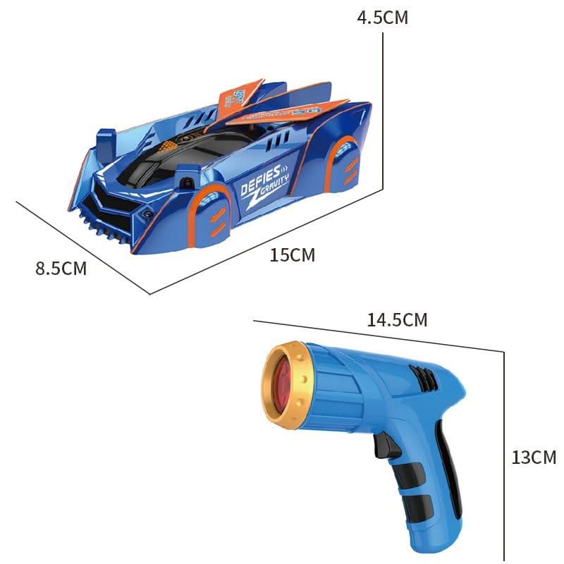 Laser-Guided Wall-Climbing RC Car for Kids