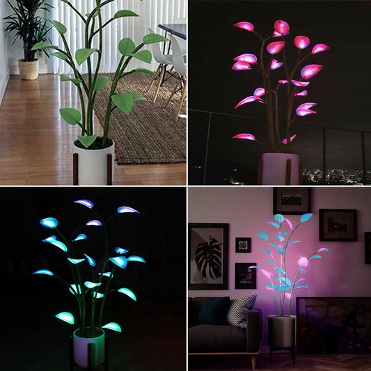 Luminous Bloom | Enchanted LED Plant Light
