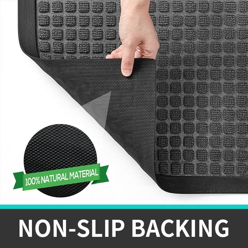 Durable Anti-Slip Dirt Scraping Doormat for Entryways