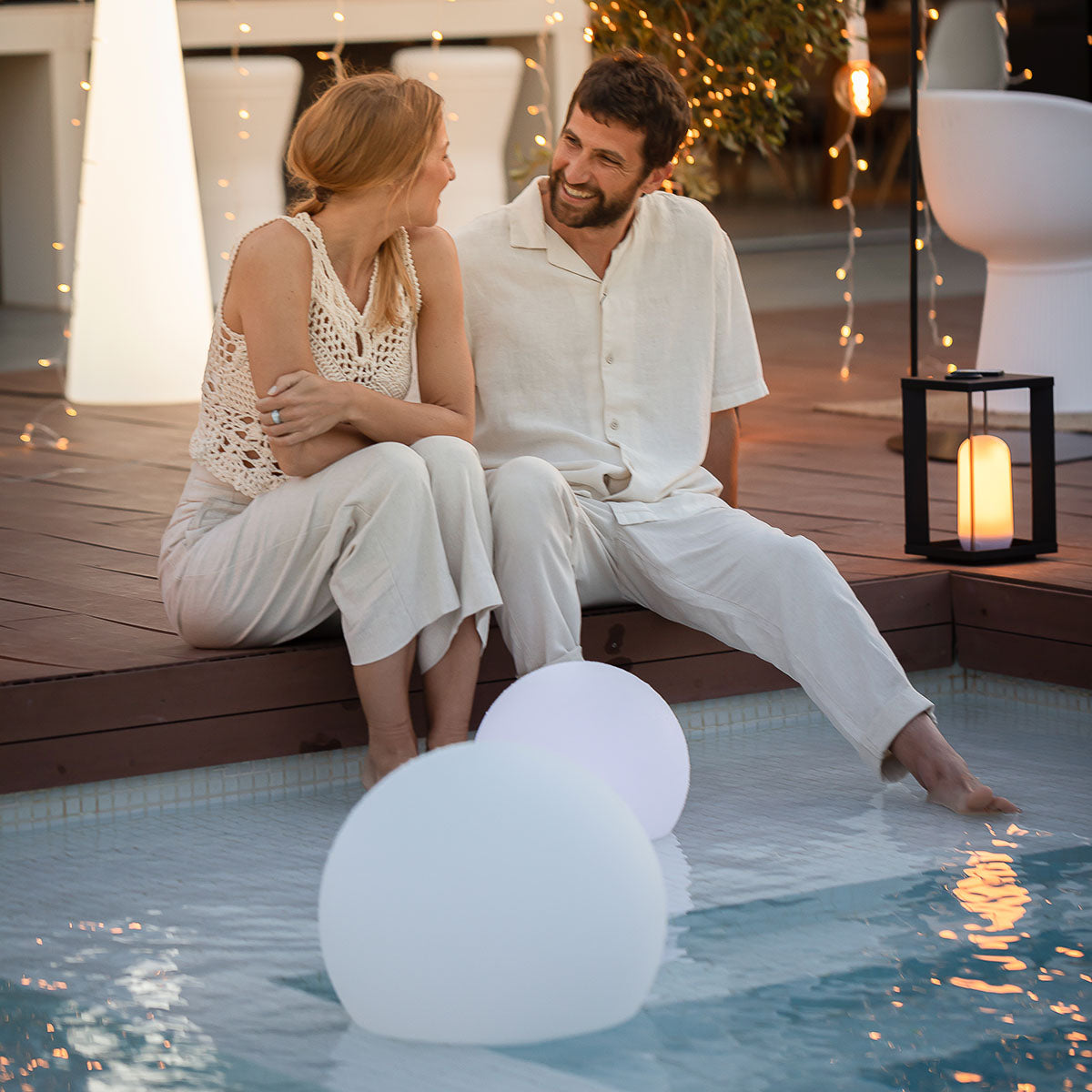 Glowing Sphere Lamp - Available in Multiple Sizes!