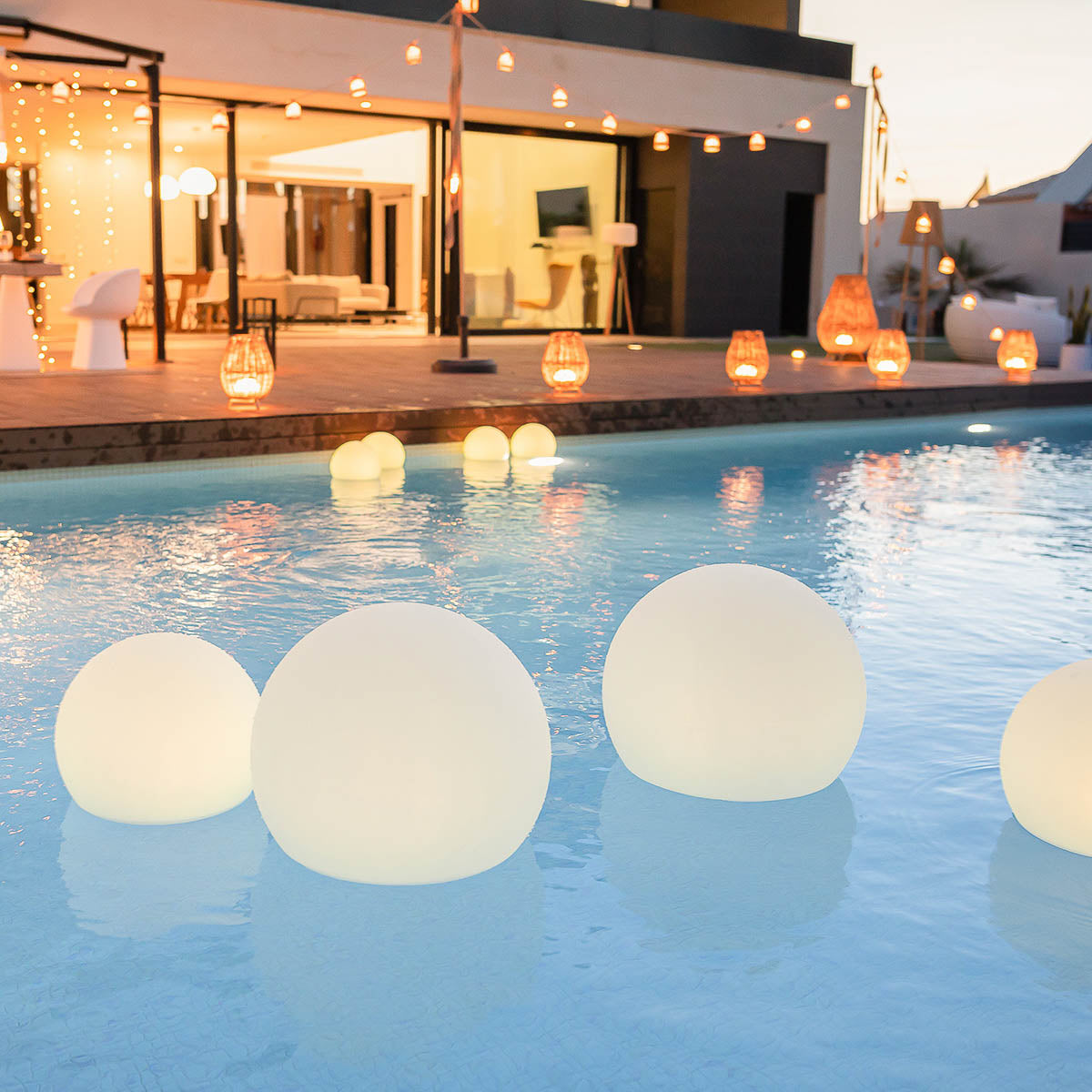 Glowing Sphere Lamp - Available in Multiple Sizes!