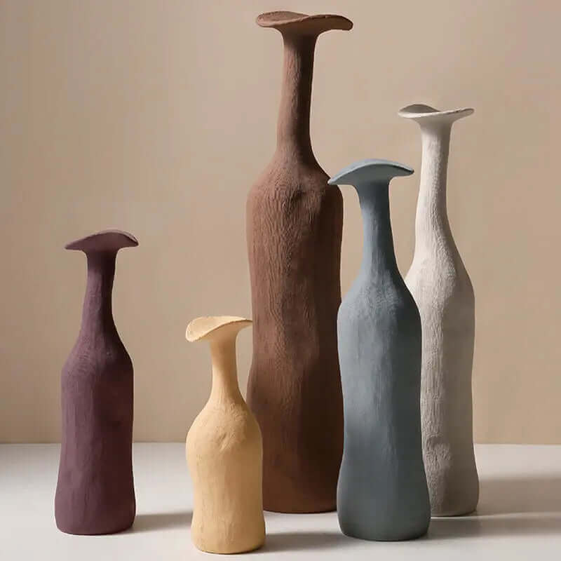 Minimalist Vases in Elegant Morandi Tones