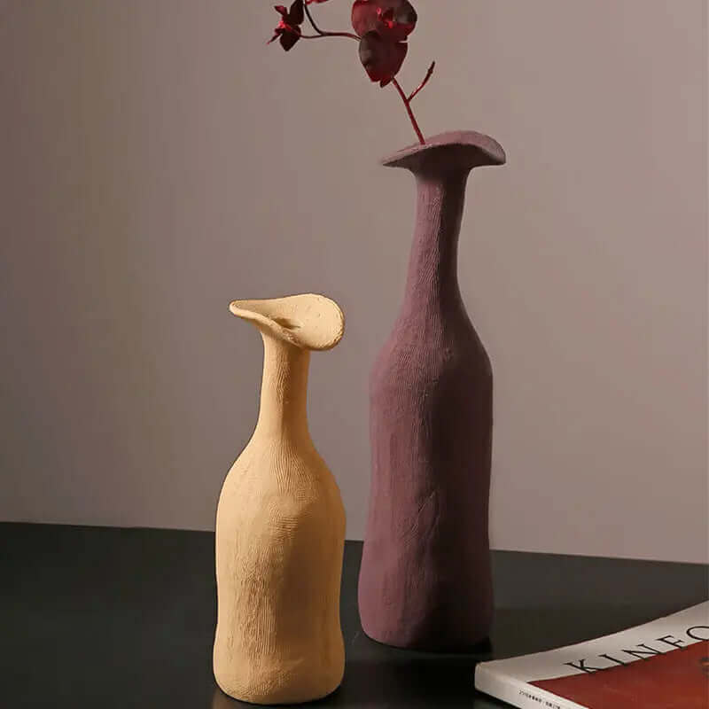 Minimalist Vases in Elegant Morandi Tones