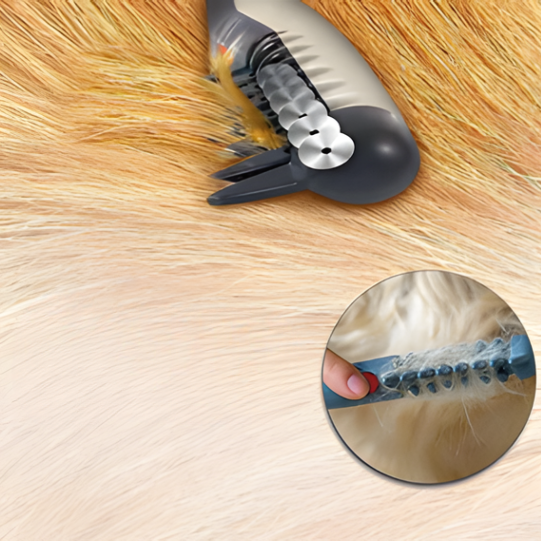 Tangle-Free Pet Grooming Trimmer for Cats and Dogs