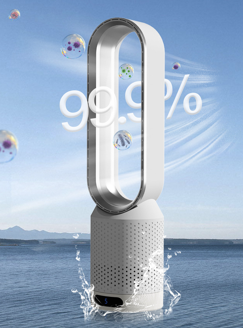 3-in-1 Portable Air Cooler with UV and Ioniser, 6L Cooling Fan