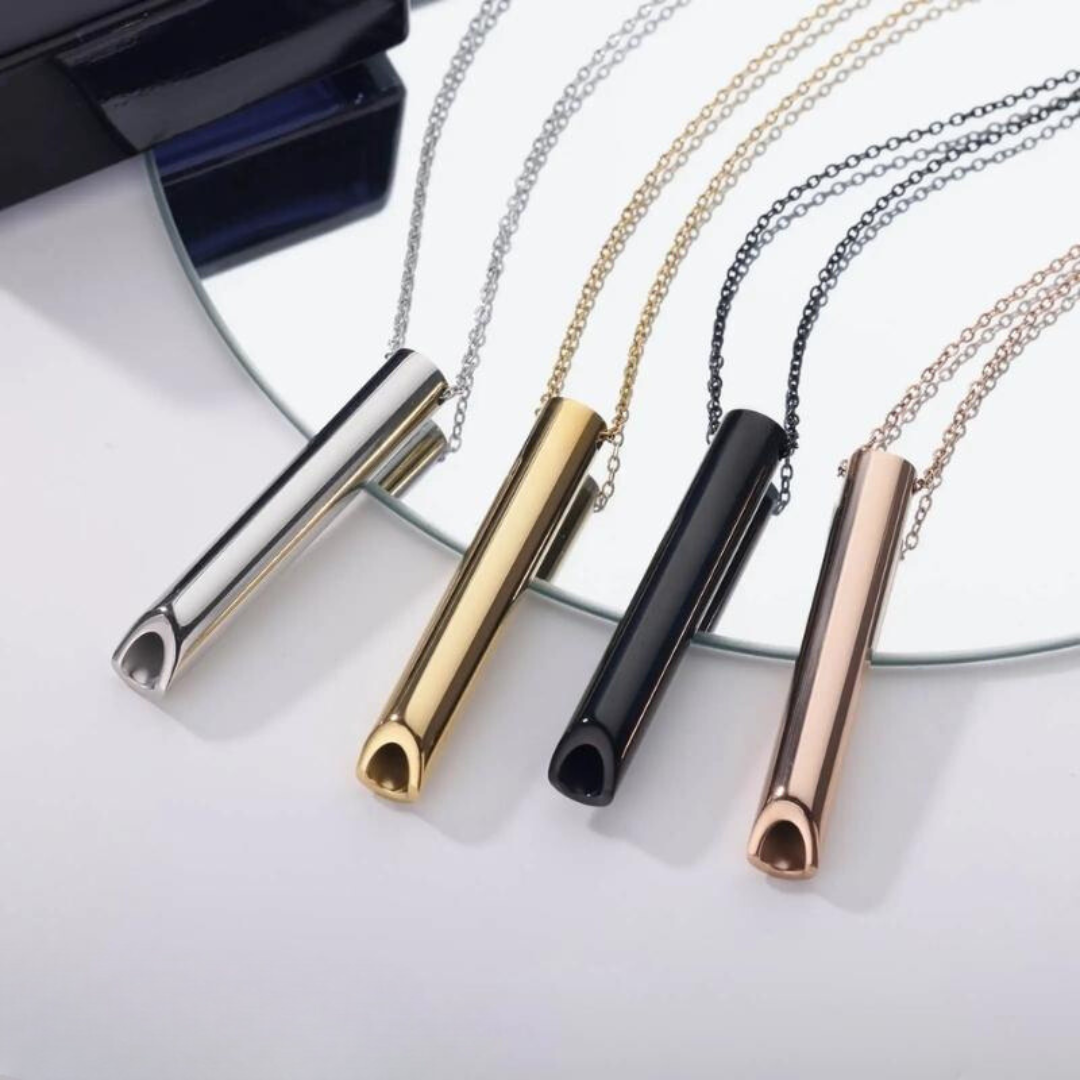 Smoke-Free Breathing Necklace – Quit Smoking Aid Without Nicotine