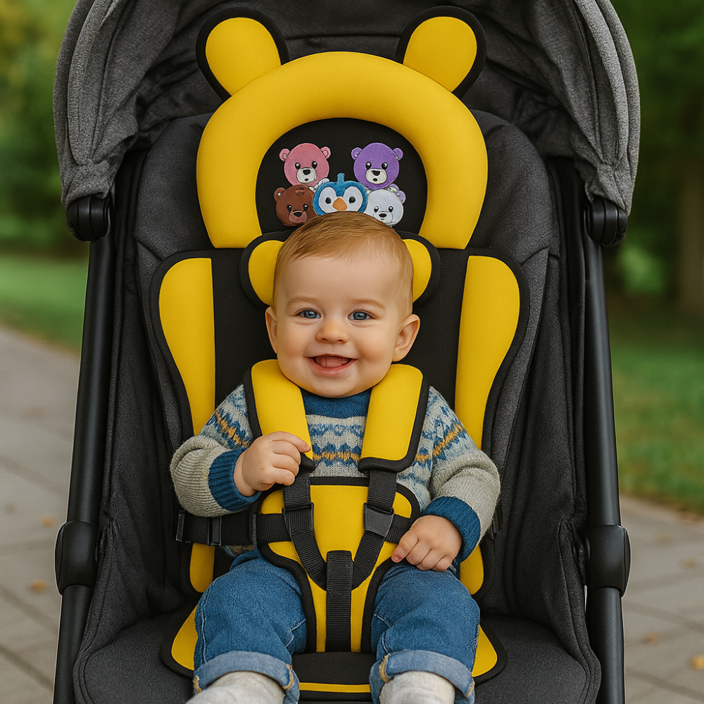 Lightweight Foldable Baby Travel Seat Harness for Easy and Safe Trips